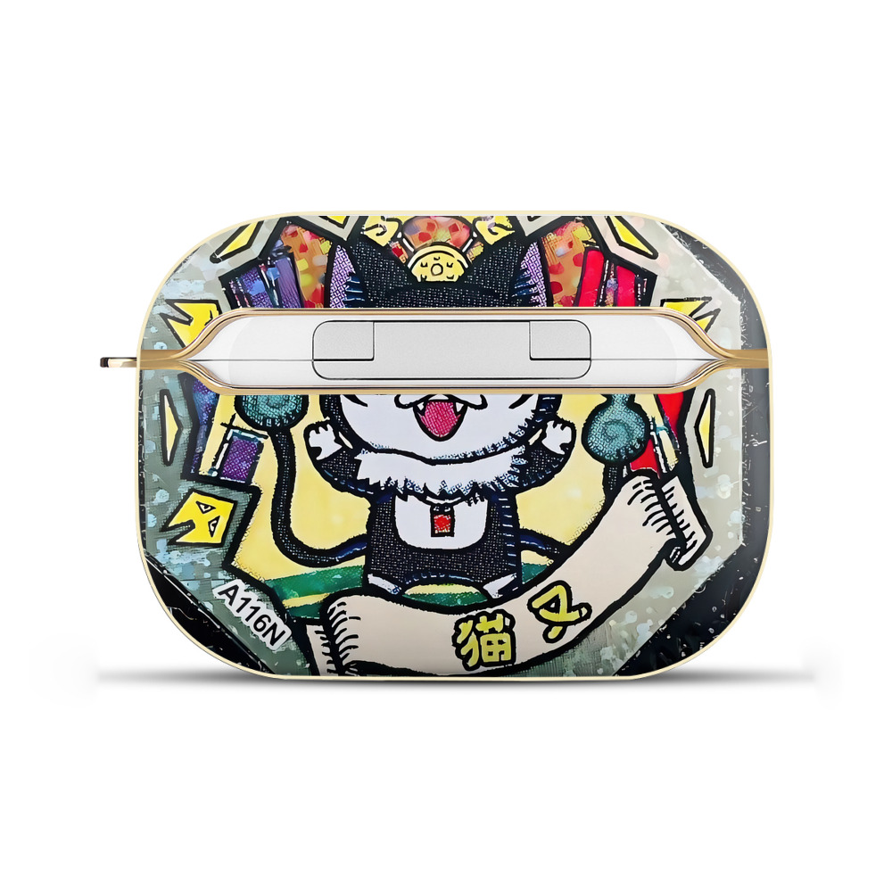 （画像用） 妖怪ウォッチ Yo-kai Watch 【AirPods Pro用】ハードシェル保護ケース｜耐衝撃・防指紋・カラビナ付き商品仕様
