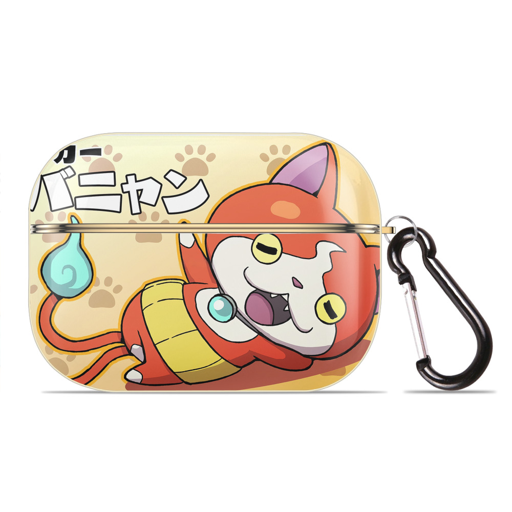 （画像用） 妖怪ウォッチ Yo-kai Watch 【AirPods Pro用】ハードシェル保護ケース｜耐衝撃・防指紋・カラビナ付き商品仕様