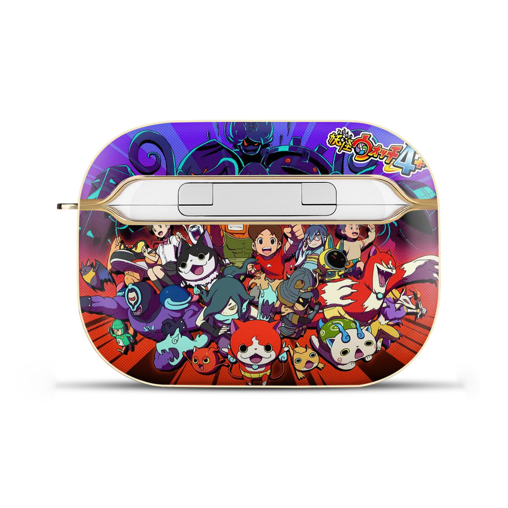 （画像用） 妖怪ウォッチ Yo-kai Watch 【AirPods Pro用】ハードシェル保護ケース｜耐衝撃・防指紋・カラビナ付き商品仕様