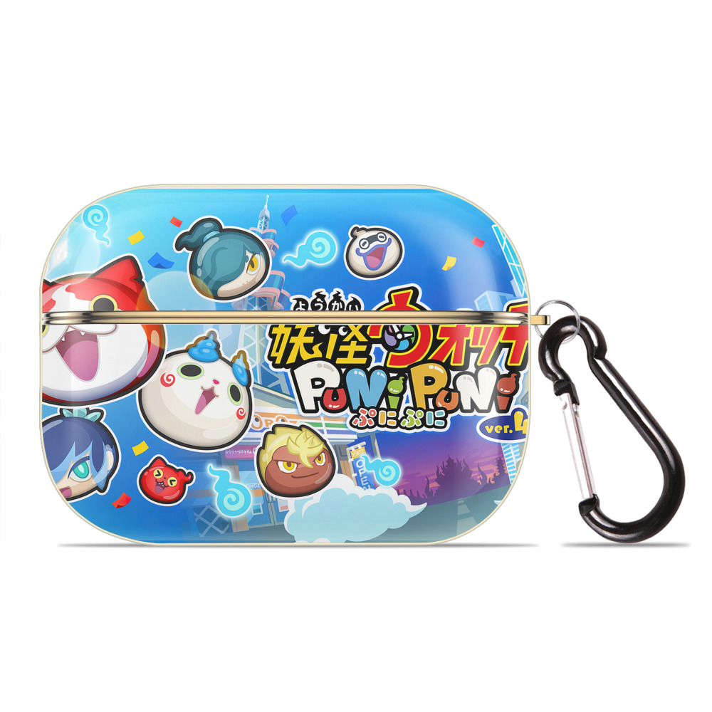 （画像用） 妖怪ウォッチ Yo-kai Watch 【AirPods Pro用】ハードシェル保護ケース｜耐衝撃・防指紋・カラビナ付き商品仕様