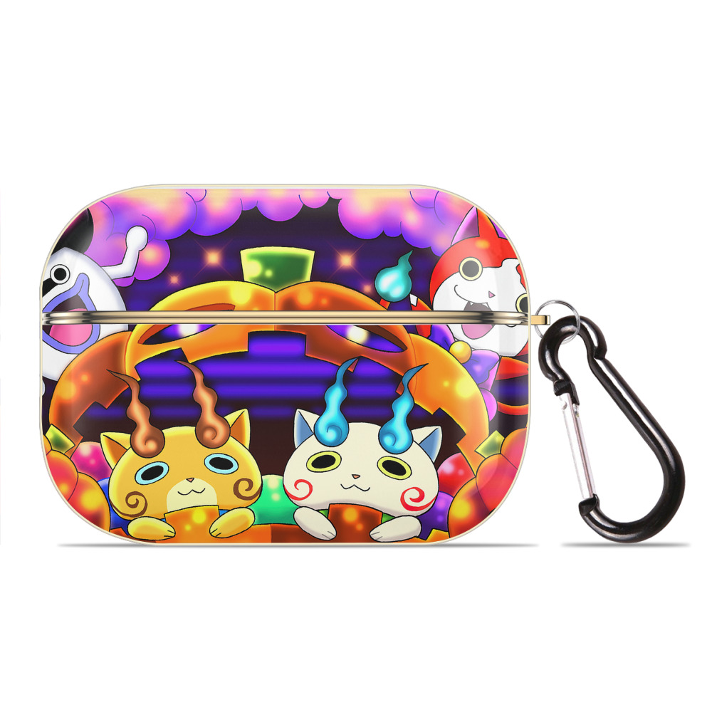 （画像用） 妖怪ウォッチ Yo-kai Watch 【AirPods Pro用】ハードシェル保護ケース｜耐衝撃・防指紋・カラビナ付き商品仕様