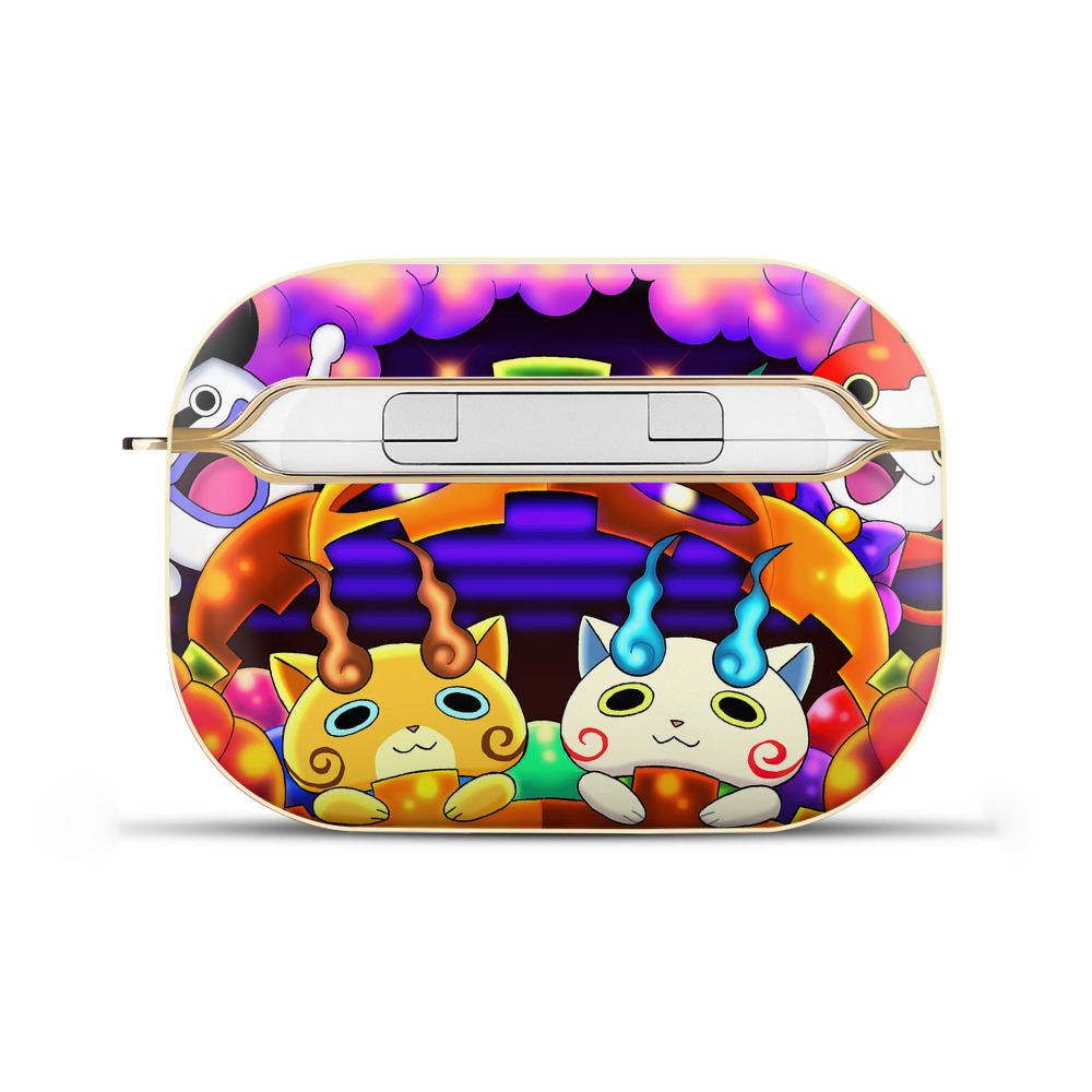 （画像用） 妖怪ウォッチ Yo-kai Watch 【AirPods Pro用】ハードシェル保護ケース｜耐衝撃・防指紋・カラビナ付き商品仕様