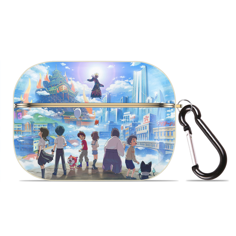 （画像用） 妖怪ウォッチ Yo-kai Watch 【AirPods Pro用】ハードシェル保護ケース｜耐衝撃・防指紋・カラビナ付き商品仕様