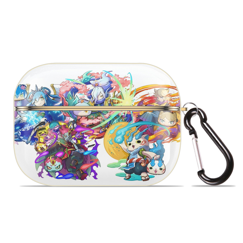 （画像用） 妖怪ウォッチ Yo-kai Watch 【AirPods Pro用】ハードシェル保護ケース｜耐衝撃・防指紋・カラビナ付き商品仕様