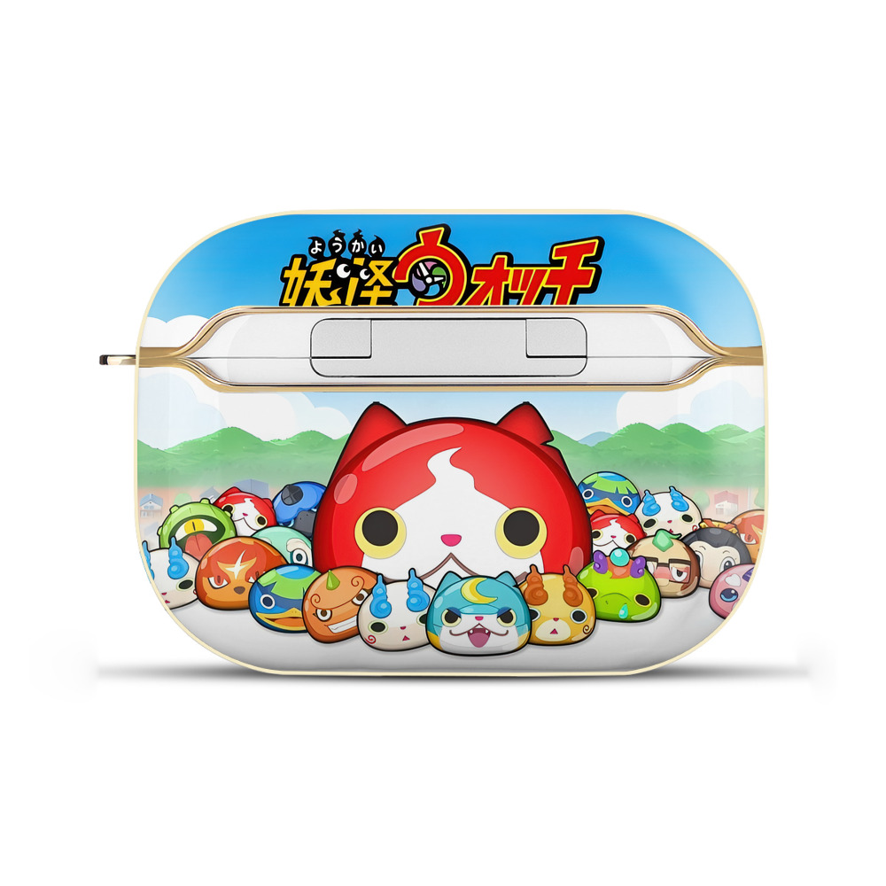 （画像用） 妖怪ウォッチ Yo-kai Watch 【AirPods Pro用】ハードシェル保護ケース｜耐衝撃・防指紋・カラビナ付き商品仕様