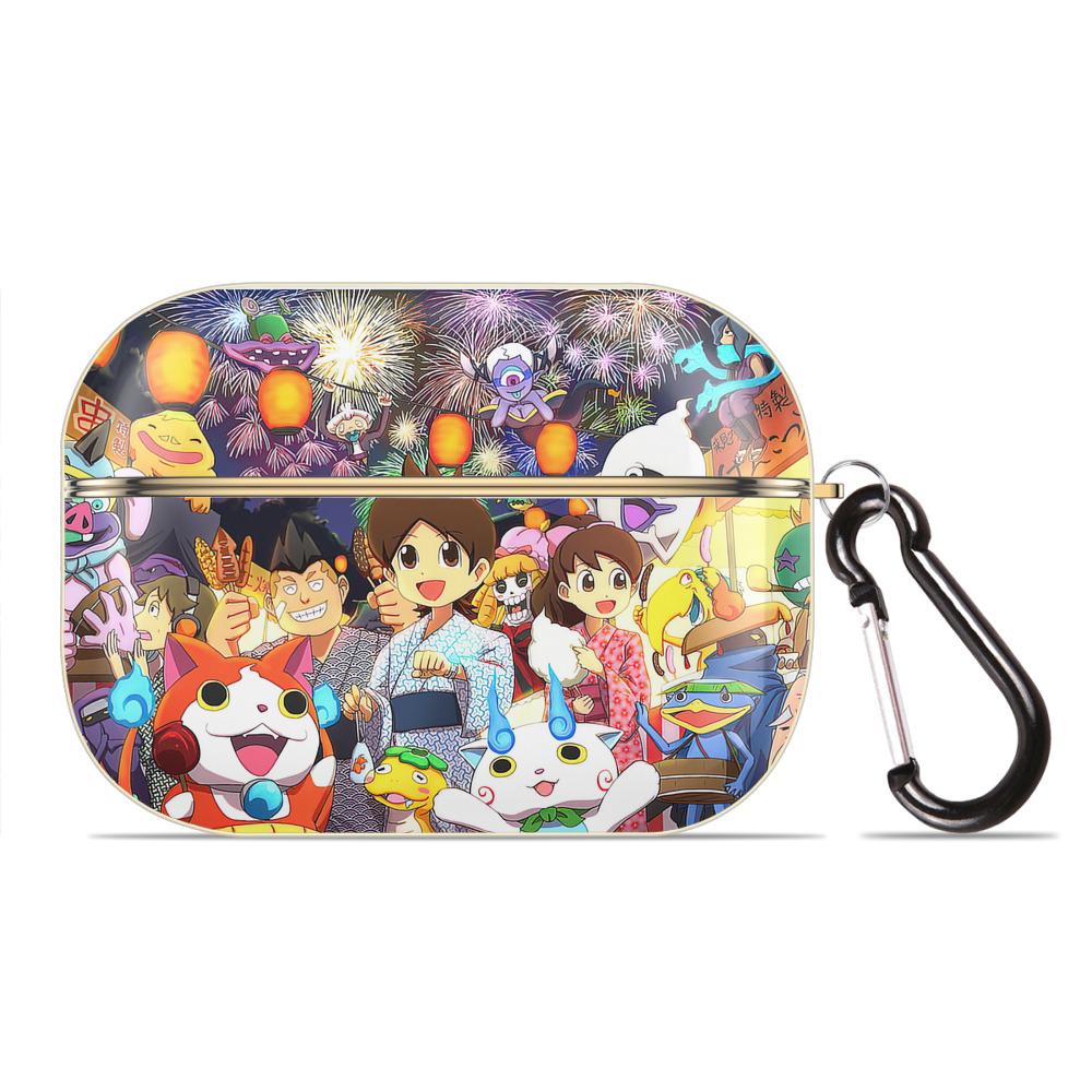 （画像用） 妖怪ウォッチ Yo-kai Watch 【AirPods Pro用】ハードシェル保護ケース｜耐衝撃・防指紋・カラビナ付き商品仕様