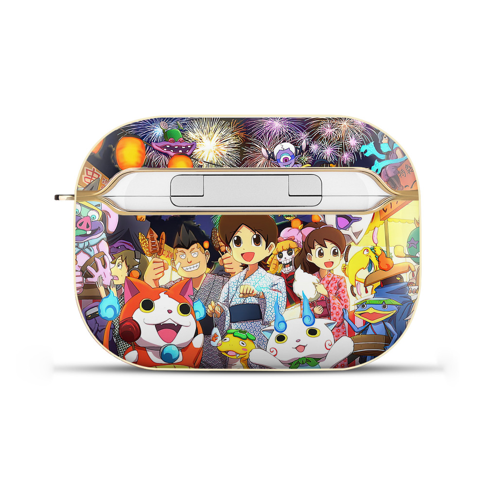 （画像用） 妖怪ウォッチ Yo-kai Watch 【AirPods Pro用】ハードシェル保護ケース｜耐衝撃・防指紋・カラビナ付き商品仕様