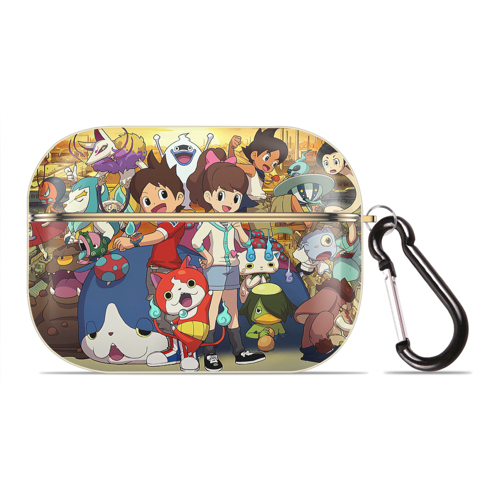 （画像用） 妖怪ウォッチ Yo-kai Watch 【AirPods Pro用】ハードシェル保護ケース｜耐衝撃・防指紋・カラビナ付き商品仕様