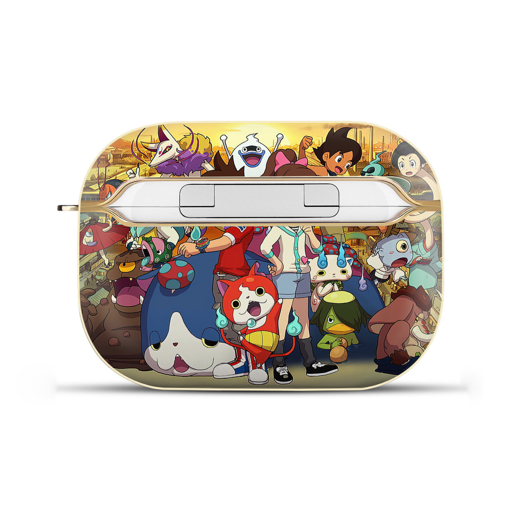 （画像用） 妖怪ウォッチ Yo-kai Watch 【AirPods Pro用】ハードシェル保護ケース｜耐衝撃・防指紋・カラビナ付き商品仕様
