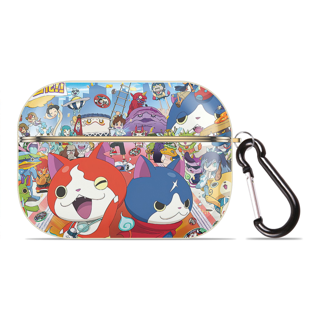 （画像用） 妖怪ウォッチ Yo-kai Watch 【AirPods Pro用】ハードシェル保護ケース｜耐衝撃・防指紋・カラビナ付き商品仕様