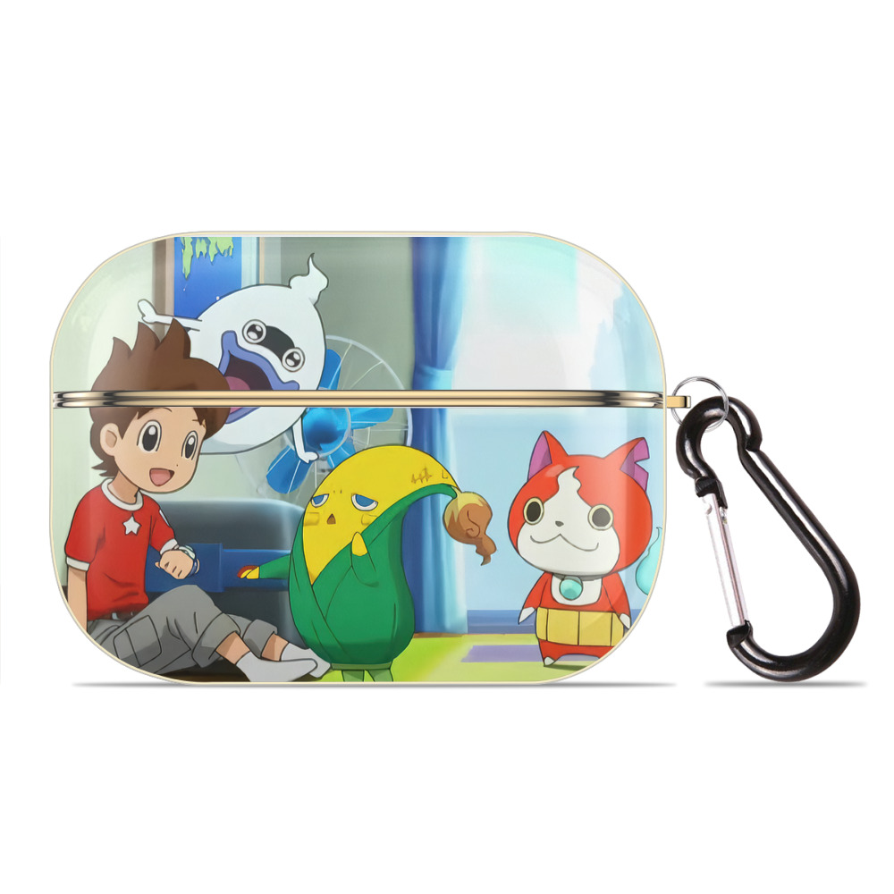 （画像用） 妖怪ウォッチ Yo-kai Watch 【AirPods Pro用】ハードシェル保護ケース｜耐衝撃・防指紋・カラビナ付き商品仕様