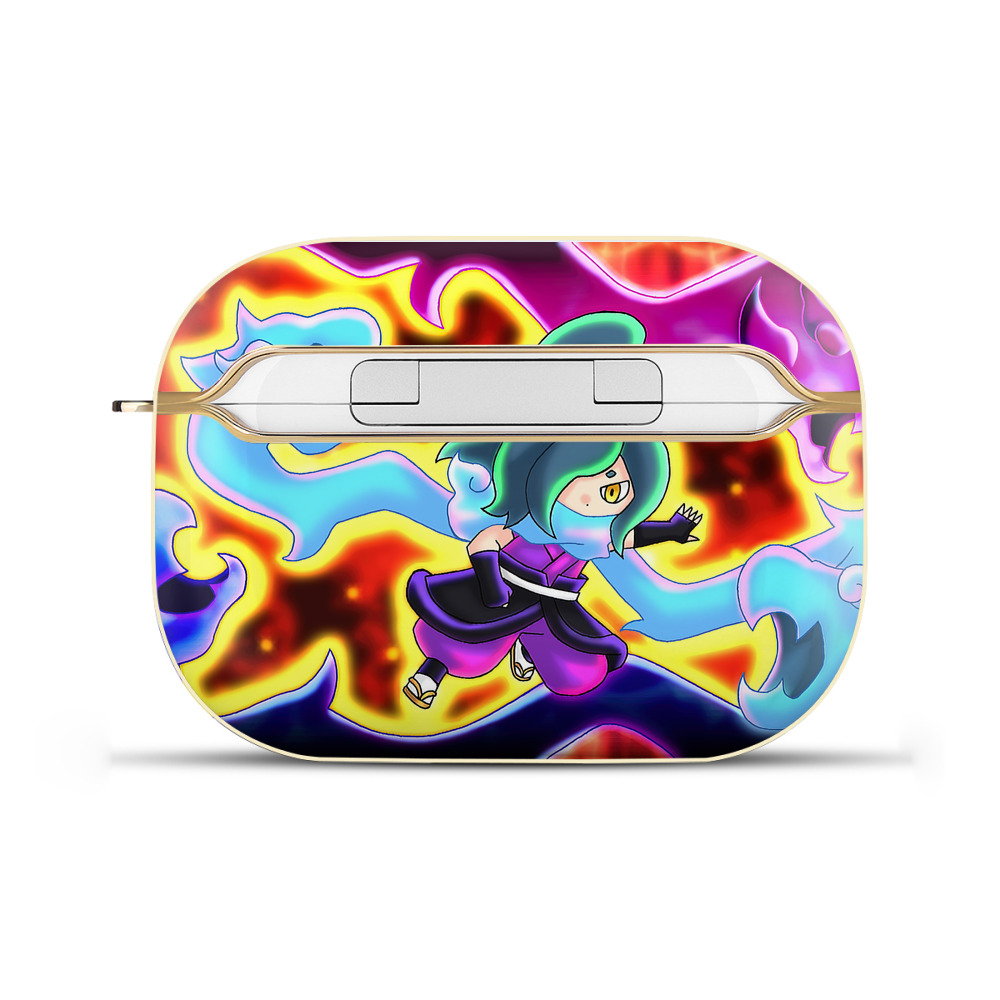 （画像用） 妖怪ウォッチ Yo-kai Watch 【AirPods Pro用】ハードシェル保護ケース｜耐衝撃・防指紋・カラビナ付き商品仕様