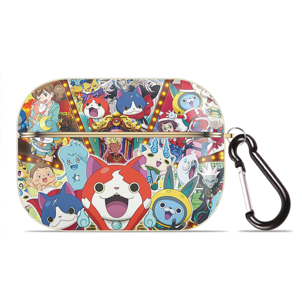 （画像用） 妖怪ウォッチ Yo-kai Watch 【AirPods Pro用】ハードシェル保護ケース｜耐衝撃・防指紋・カラビナ付き商品仕様