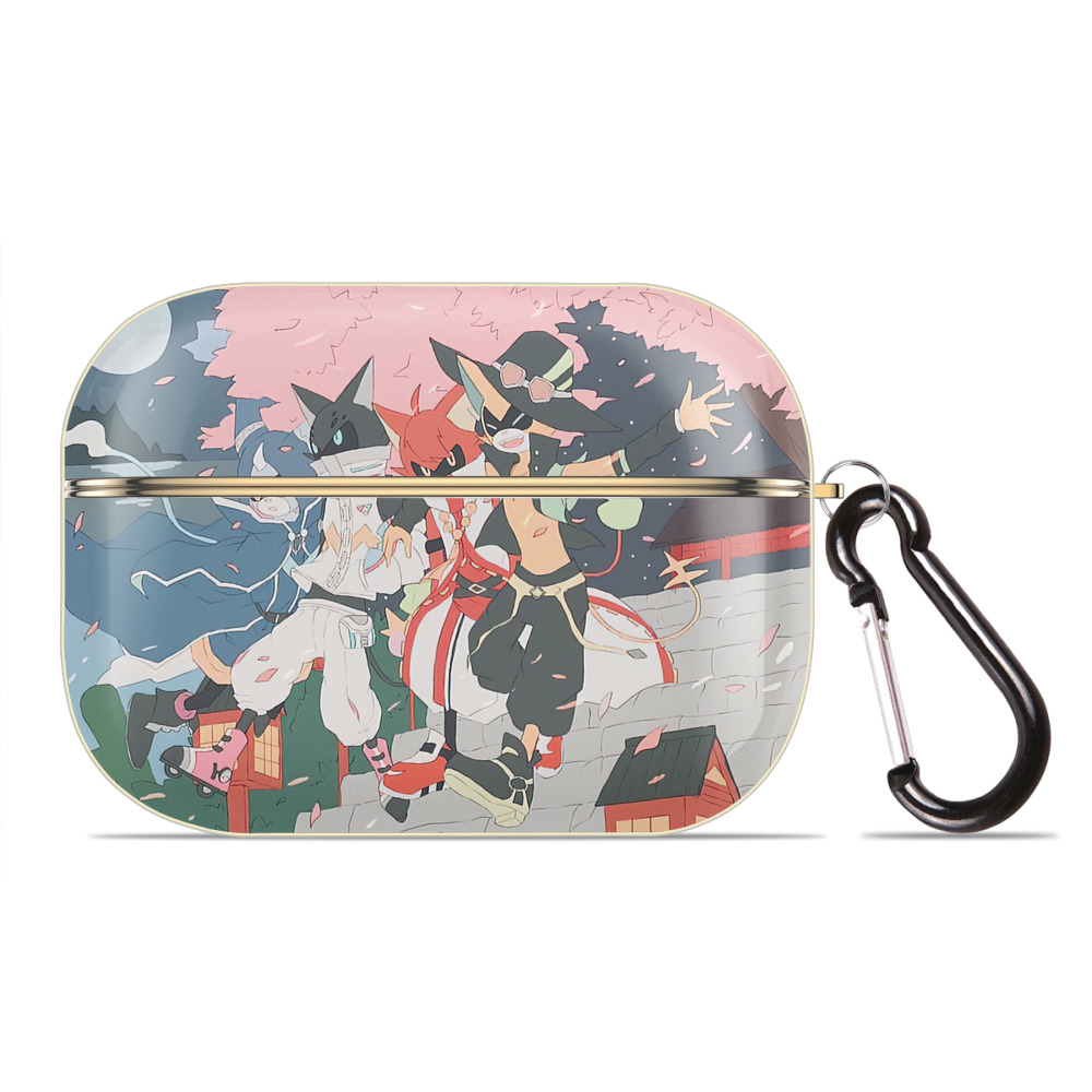 （画像用） 妖怪ウォッチ Yo-kai Watch 【AirPods Pro用】ハードシェル保護ケース｜耐衝撃・防指紋・カラビナ付き商品仕様