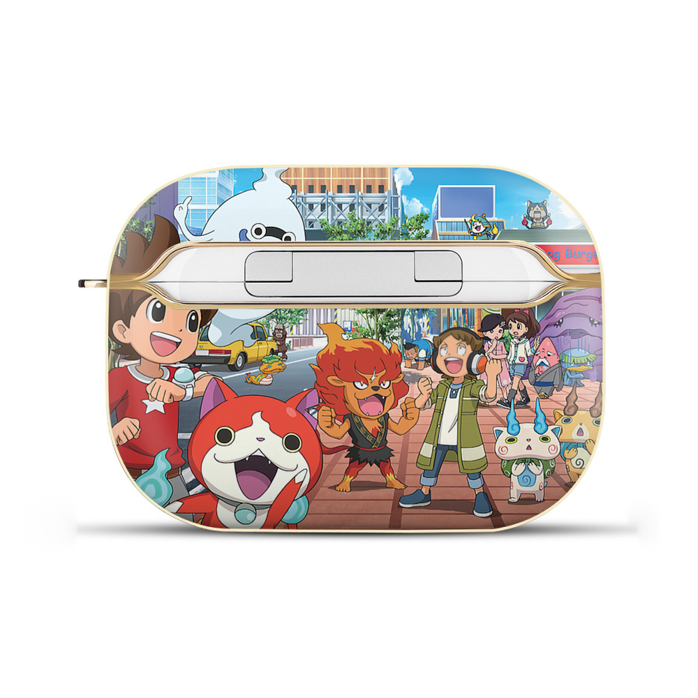 （画像用） 妖怪ウォッチ Yo-kai Watch 【AirPods Pro用】ハードシェル保護ケース｜耐衝撃・防指紋・カラビナ付き商品仕様