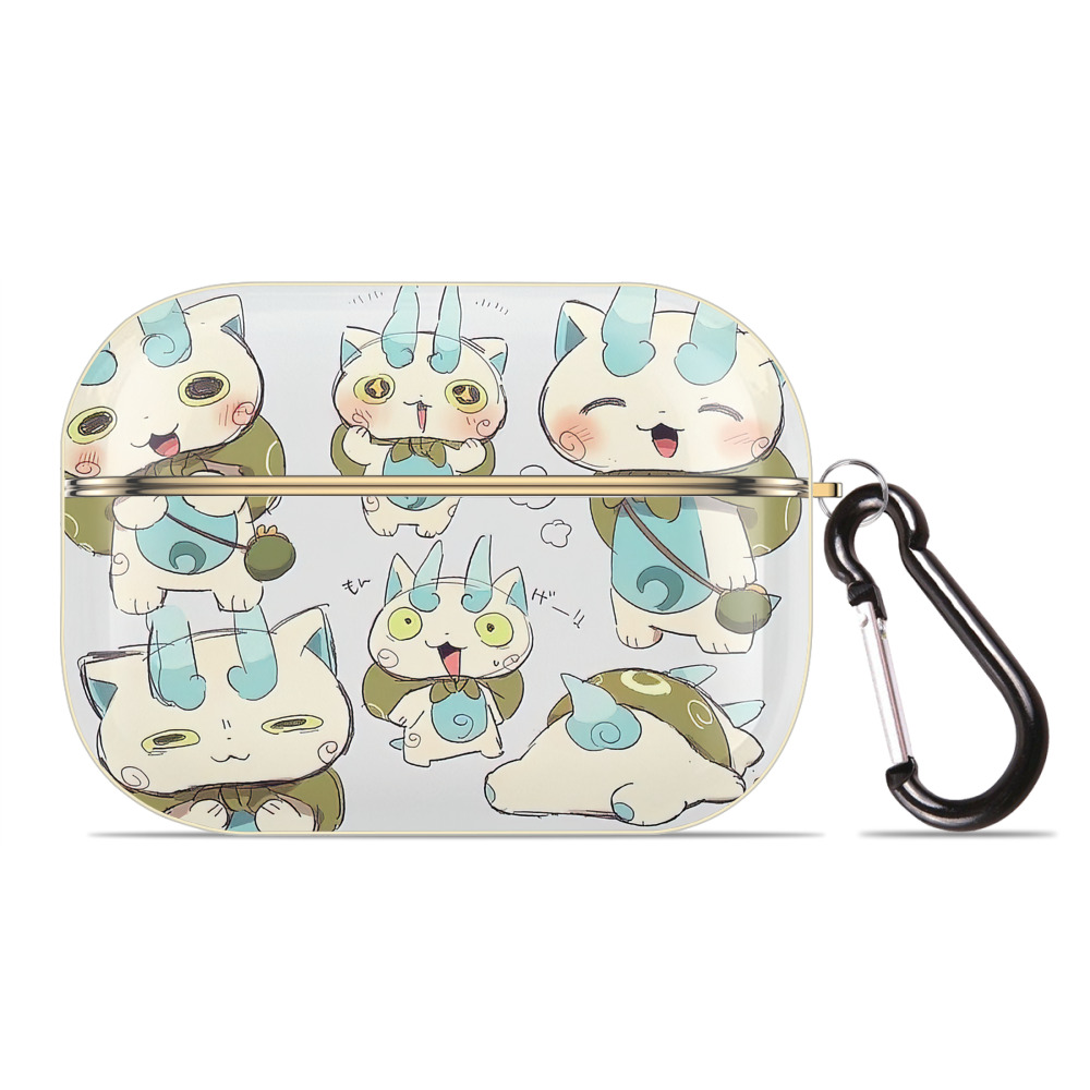 （画像用） 妖怪ウォッチ Yo-kai Watch 【AirPods Pro用】ハードシェル保護ケース｜耐衝撃・防指紋・カラビナ付き商品仕様