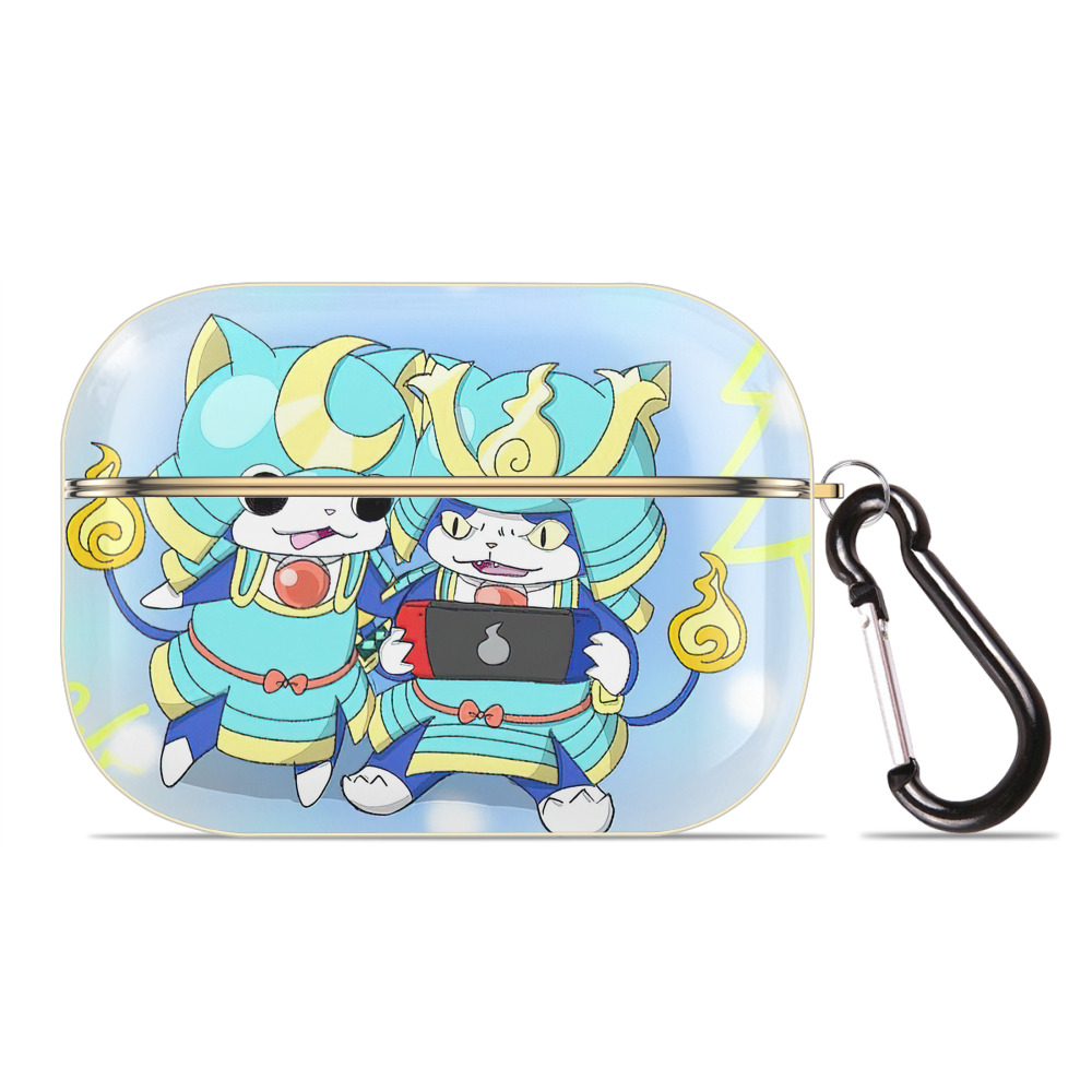 （画像用） 妖怪ウォッチ Yo-kai Watch 【AirPods Pro用】ハードシェル保護ケース｜耐衝撃・防指紋・カラビナ付き商品仕様