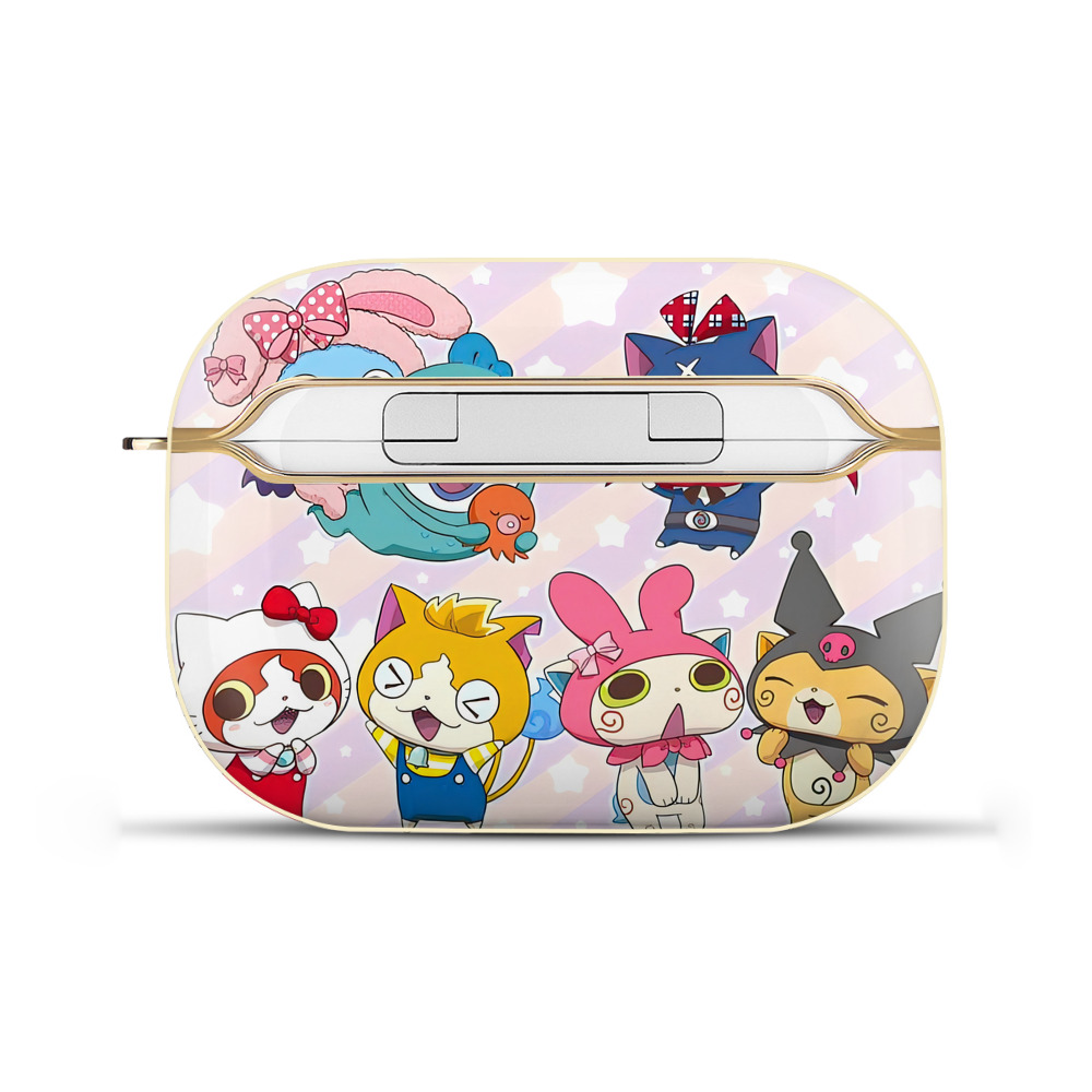 （画像用） 妖怪ウォッチ Yo-kai Watch 【AirPods Pro用】ハードシェル保護ケース｜耐衝撃・防指紋・カラビナ付き商品仕様