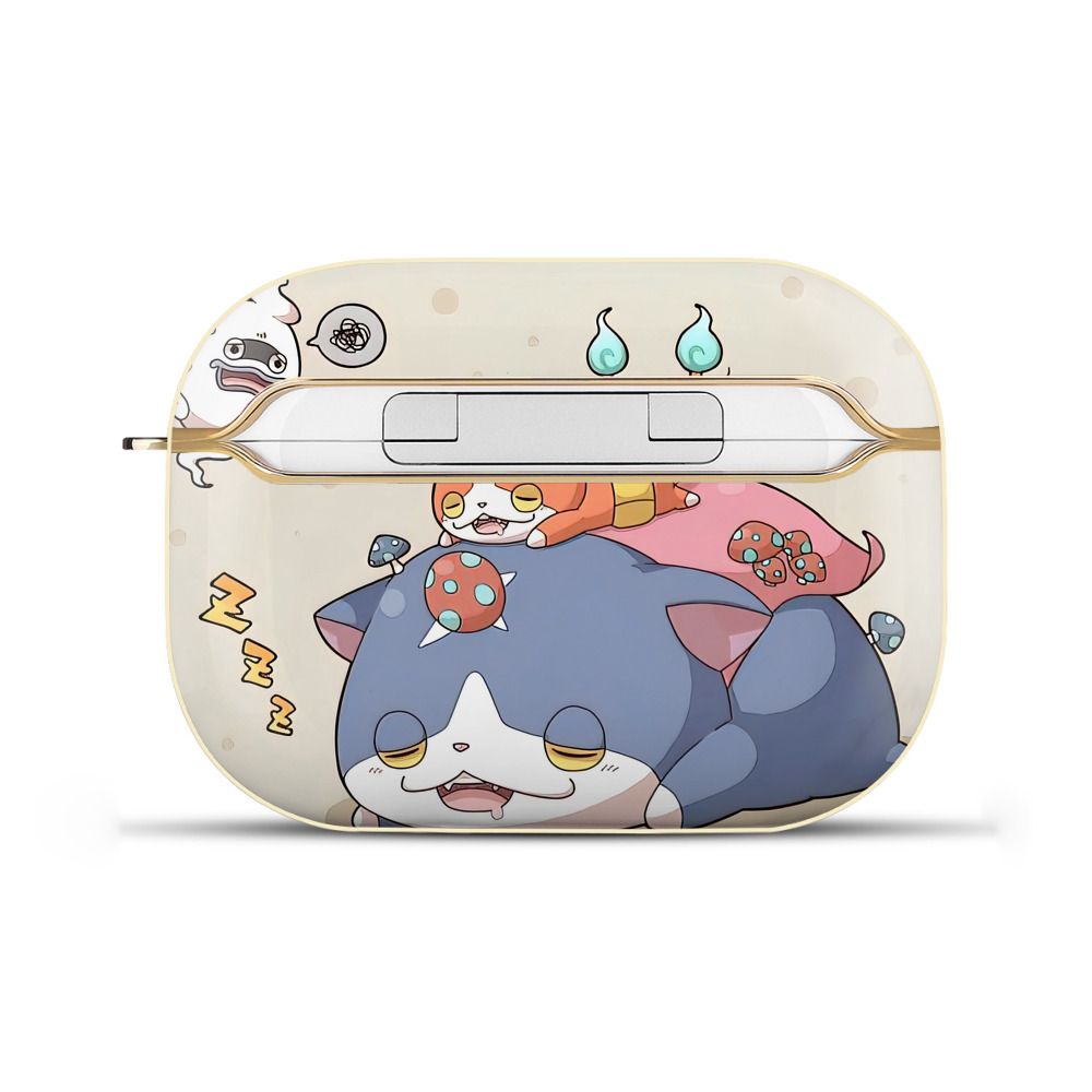 （画像用） 妖怪ウォッチ Yo-kai Watch 【AirPods Pro用】ハードシェル保護ケース｜耐衝撃・防指紋・カラビナ付き商品仕様