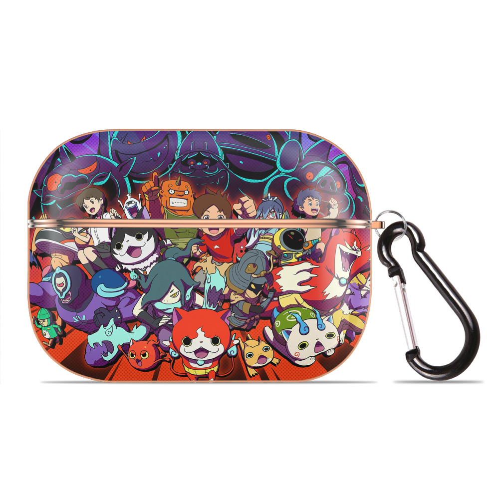 （画像用） 妖怪ウォッチ Yo-kai Watch 【AirPods Pro用】ハードシェル保護ケース｜耐衝撃・防指紋・カラビナ付き商品仕様