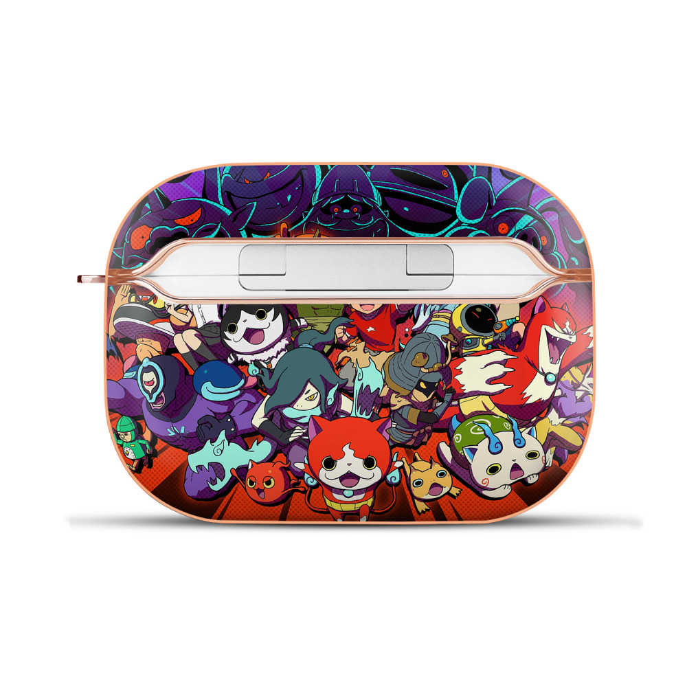 （画像用） 妖怪ウォッチ Yo-kai Watch 【AirPods Pro用】ハードシェル保護ケース｜耐衝撃・防指紋・カラビナ付き商品仕様