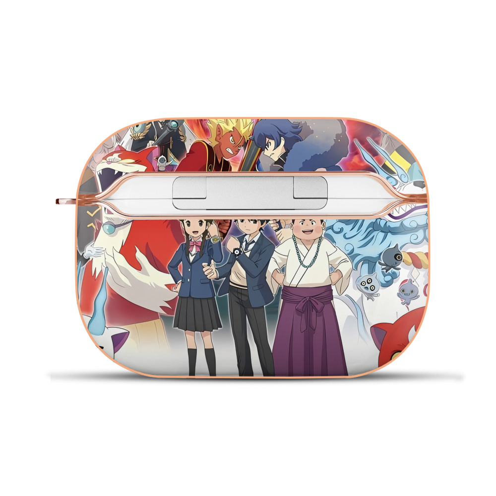 （画像用） 妖怪ウォッチ Yo-kai Watch 【AirPods Pro用】ハードシェル保護ケース｜耐衝撃・防指紋・カラビナ付き商品仕様