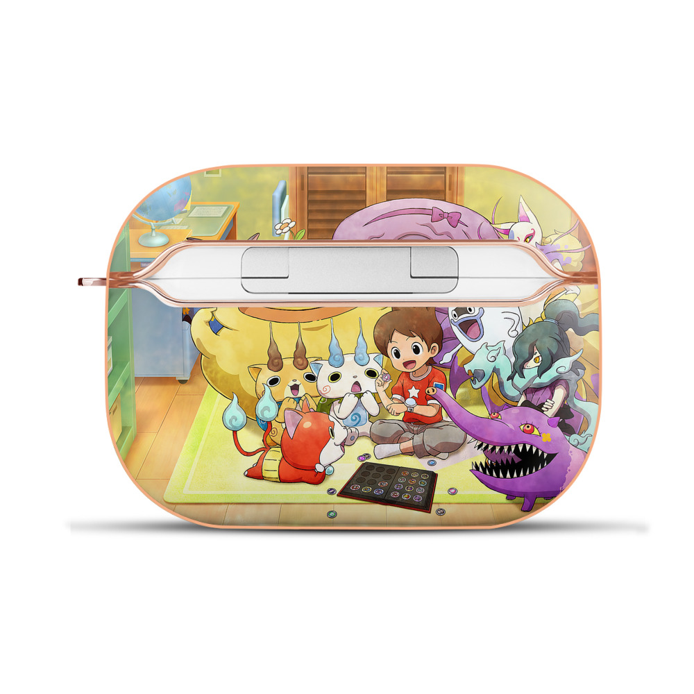（画像用） 妖怪ウォッチ Yo-kai Watch 【AirPods Pro用】ハードシェル保護ケース｜耐衝撃・防指紋・カラビナ付き商品仕様