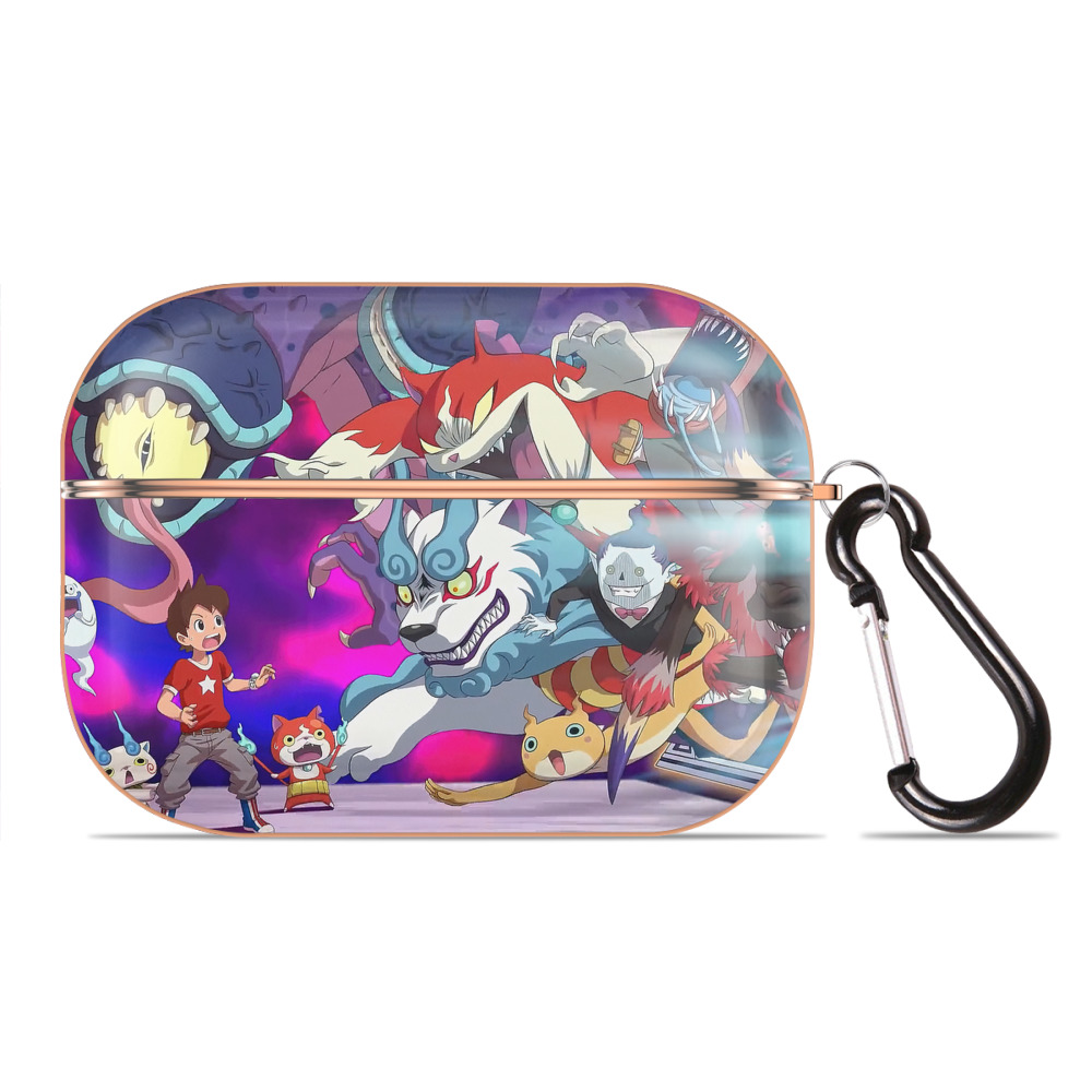 （画像用） 妖怪ウォッチ Yo-kai Watch 【AirPods Pro用】ハードシェル保護ケース｜耐衝撃・防指紋・カラビナ付き商品仕様