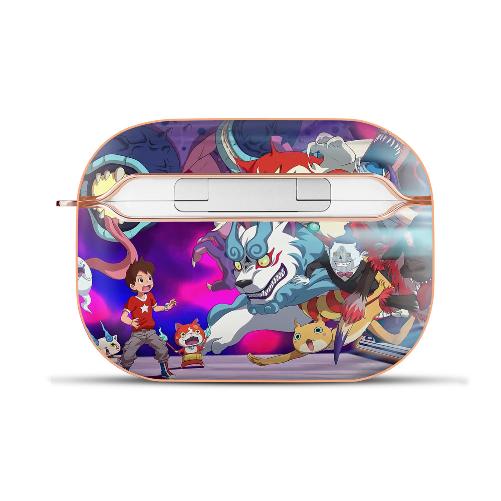 （画像用） 妖怪ウォッチ Yo-kai Watch 【AirPods Pro用】ハードシェル保護ケース｜耐衝撃・防指紋・カラビナ付き商品仕様