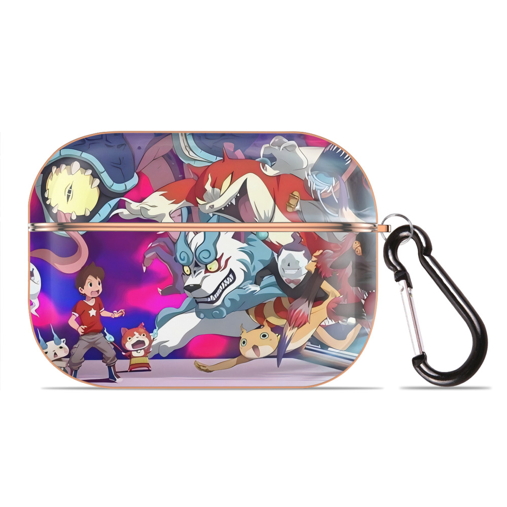 （画像用） 妖怪ウォッチ Yo-kai Watch 【AirPods Pro用】ハードシェル保護ケース｜耐衝撃・防指紋・カラビナ付き商品仕様