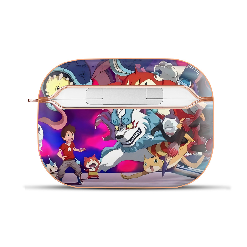 （画像用） 妖怪ウォッチ Yo-kai Watch 【AirPods Pro用】ハードシェル保護ケース｜耐衝撃・防指紋・カラビナ付き商品仕様