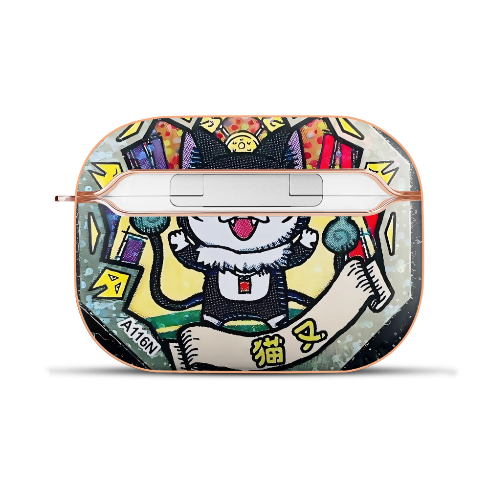 （画像用） 妖怪ウォッチ Yo-kai Watch 【AirPods Pro用】ハードシェル保護ケース｜耐衝撃・防指紋・カラビナ付き商品仕様