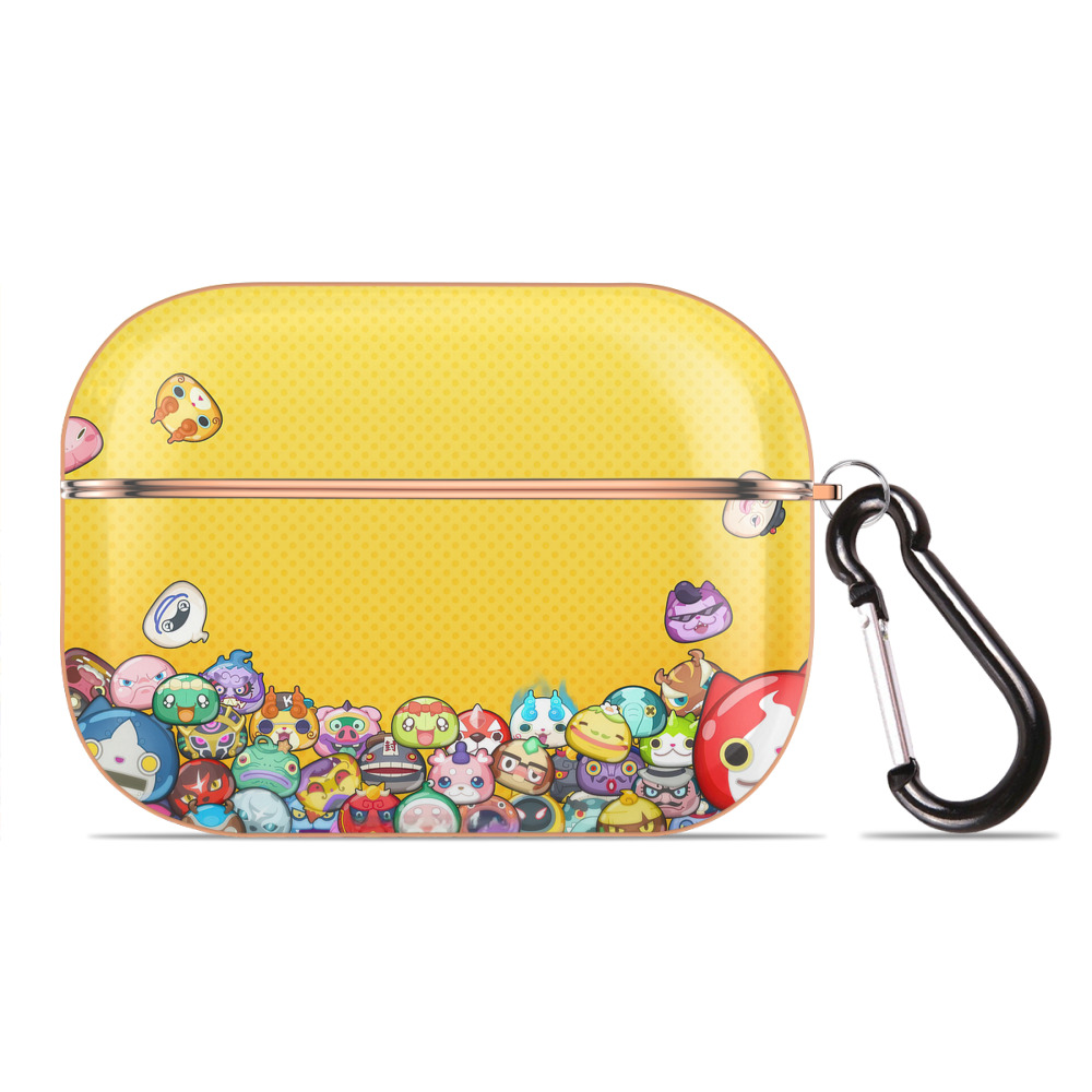（画像用） 妖怪ウォッチ Yo-kai Watch 【AirPods Pro用】ハードシェル保護ケース｜耐衝撃・防指紋・カラビナ付き商品仕様