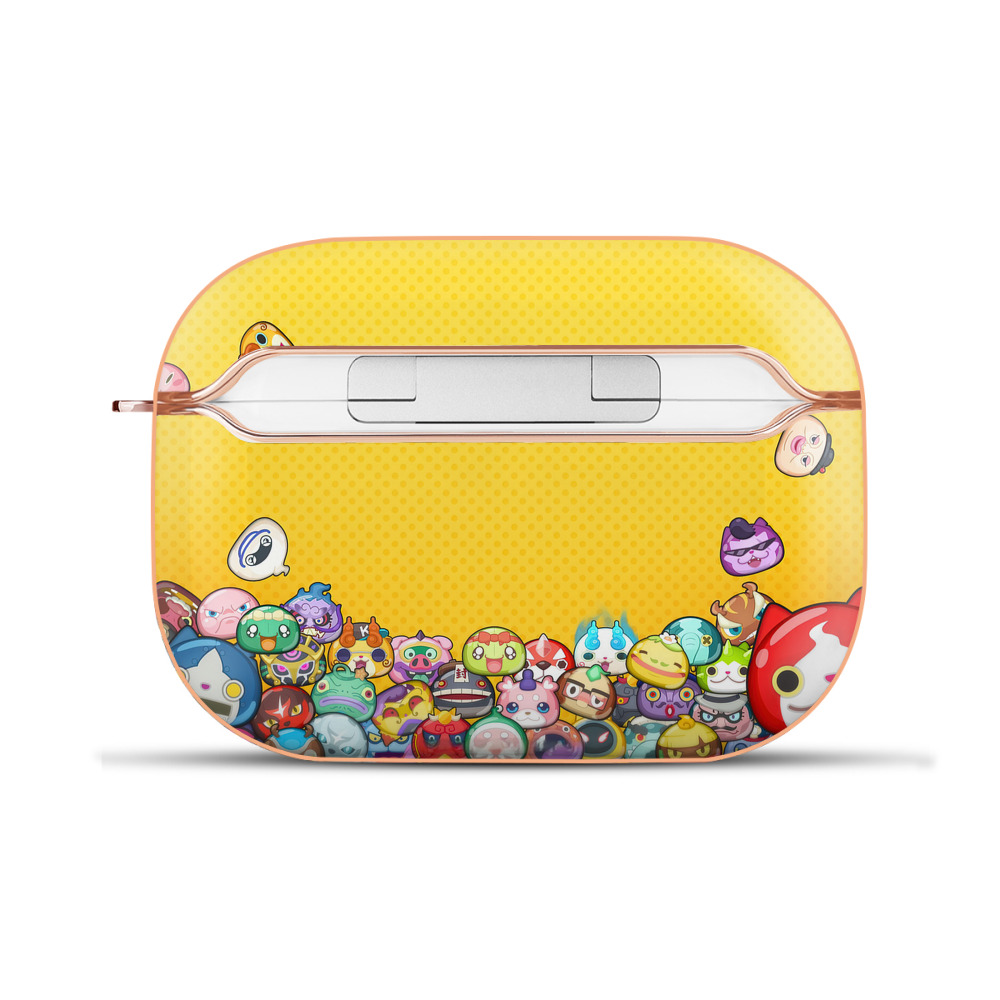（画像用） 妖怪ウォッチ Yo-kai Watch 【AirPods Pro用】ハードシェル保護ケース｜耐衝撃・防指紋・カラビナ付き商品仕様
