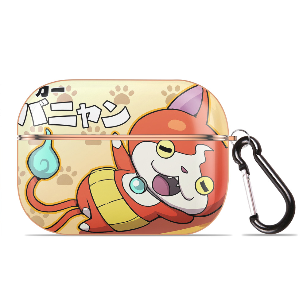 （画像用） 妖怪ウォッチ Yo-kai Watch 【AirPods Pro用】ハードシェル保護ケース｜耐衝撃・防指紋・カラビナ付き商品仕様