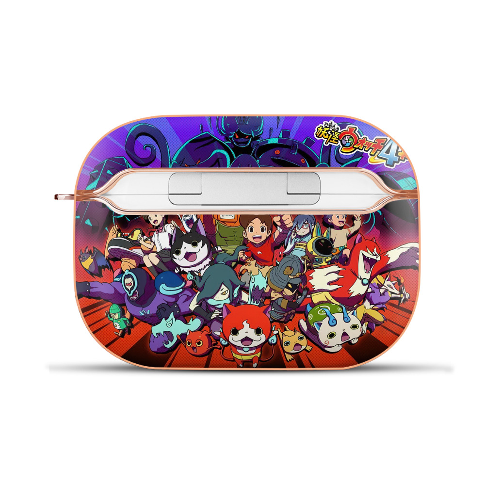 （画像用） 妖怪ウォッチ Yo-kai Watch 【AirPods Pro用】ハードシェル保護ケース｜耐衝撃・防指紋・カラビナ付き商品仕様