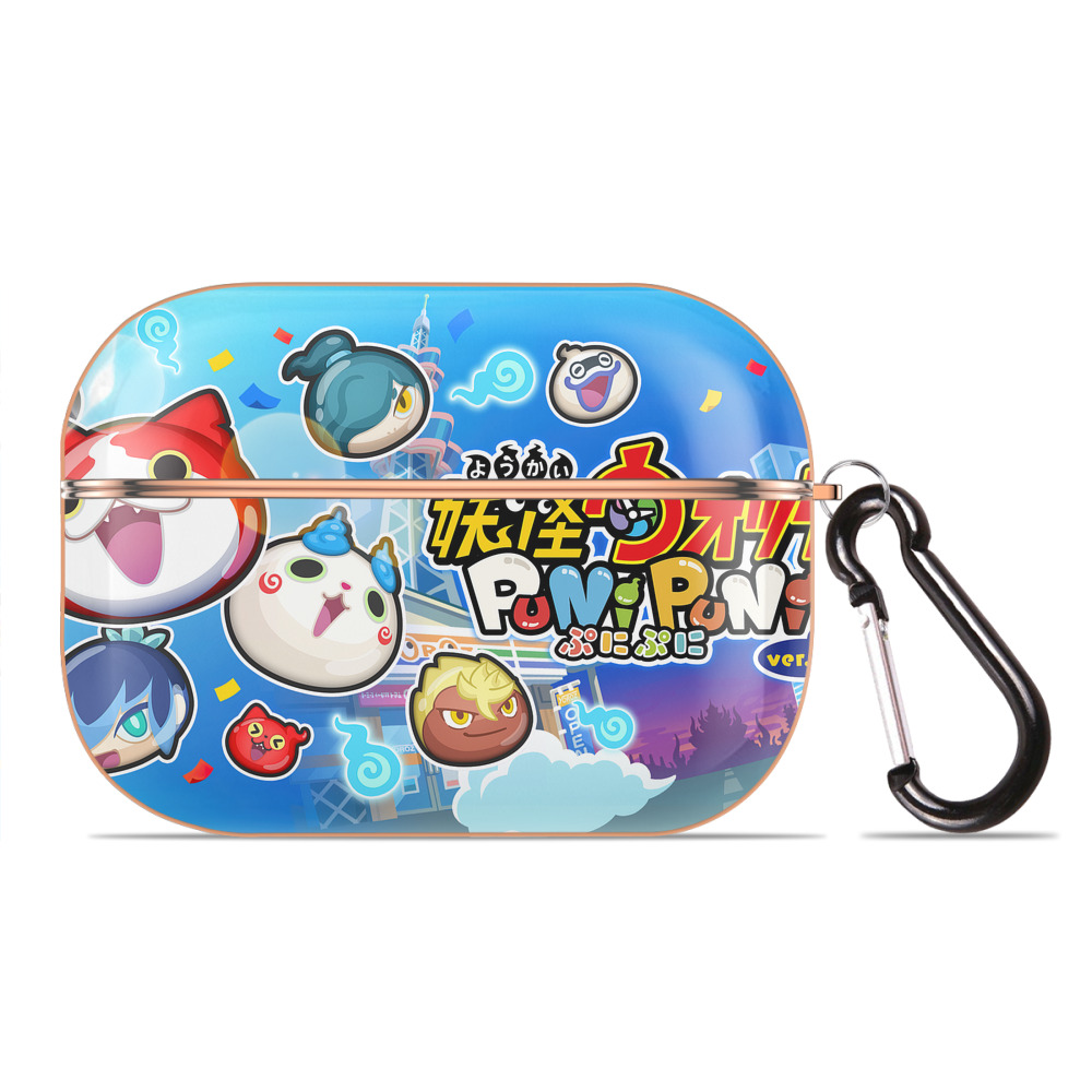 （画像用） 妖怪ウォッチ Yo-kai Watch 【AirPods Pro用】ハードシェル保護ケース｜耐衝撃・防指紋・カラビナ付き商品仕様