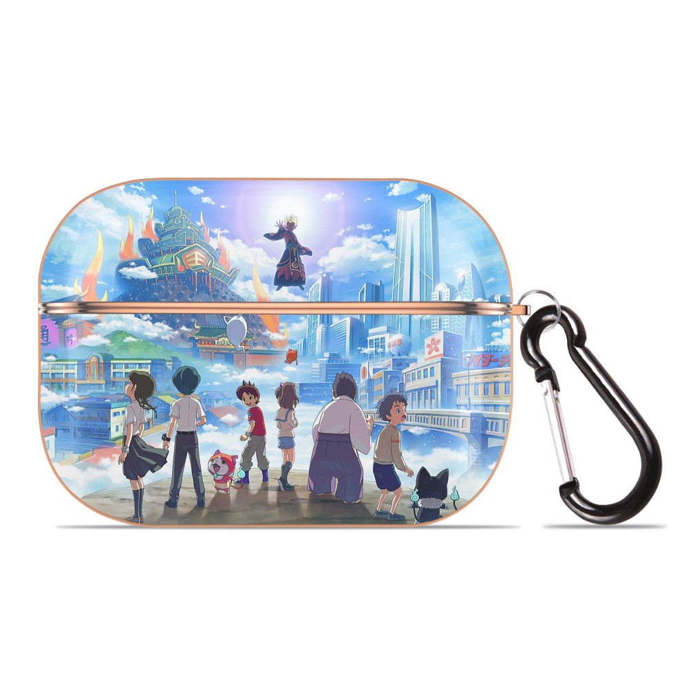 （画像用） 妖怪ウォッチ Yo-kai Watch 【AirPods Pro用】ハードシェル保護ケース｜耐衝撃・防指紋・カラビナ付き商品仕様