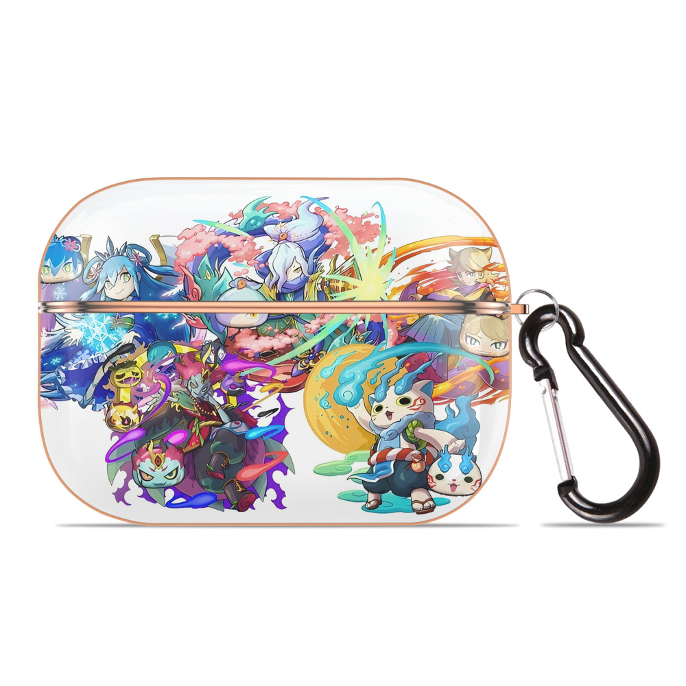 （画像用） 妖怪ウォッチ Yo-kai Watch 【AirPods Pro用】ハードシェル保護ケース｜耐衝撃・防指紋・カラビナ付き商品仕様