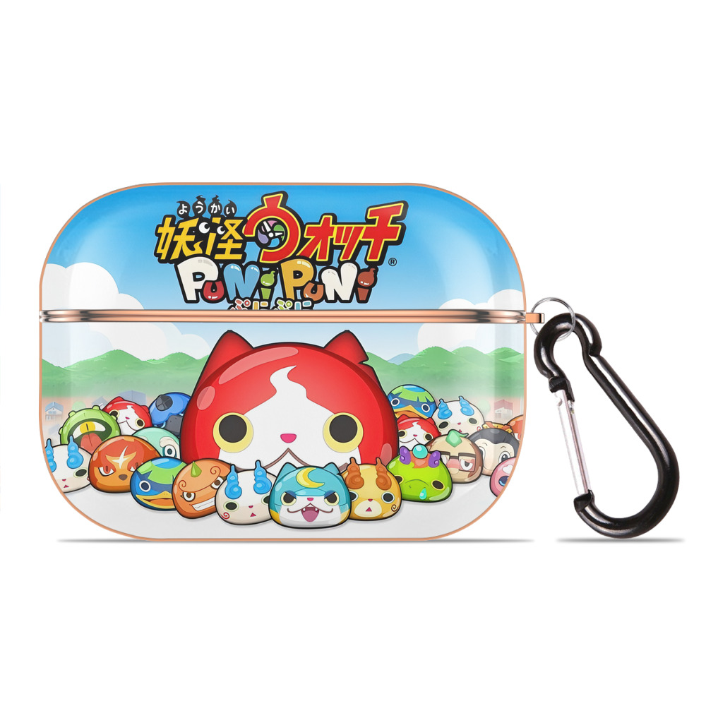 （画像用） 妖怪ウォッチ Yo-kai Watch 【AirPods Pro用】ハードシェル保護ケース｜耐衝撃・防指紋・カラビナ付き商品仕様