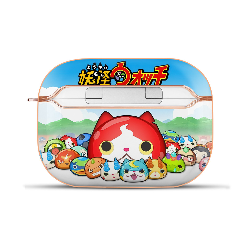 （画像用） 妖怪ウォッチ Yo-kai Watch 【AirPods Pro用】ハードシェル保護ケース｜耐衝撃・防指紋・カラビナ付き商品仕様