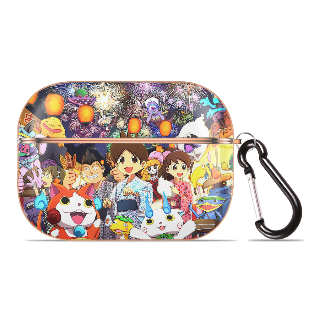 （画像用） 妖怪ウォッチ Yo-kai Watch 【AirPods Pro用】ハードシェル保護ケース｜耐衝撃・防指紋・カラビナ付き商品仕様