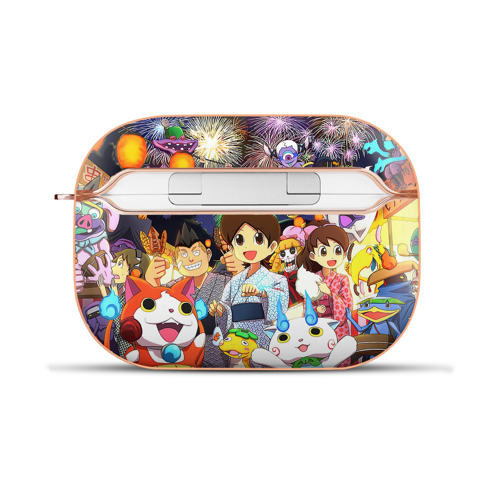 （画像用） 妖怪ウォッチ Yo-kai Watch 【AirPods Pro用】ハードシェル保護ケース｜耐衝撃・防指紋・カラビナ付き商品仕様