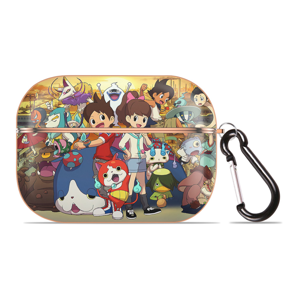 （画像用） 妖怪ウォッチ Yo-kai Watch 【AirPods Pro用】ハードシェル保護ケース｜耐衝撃・防指紋・カラビナ付き商品仕様
