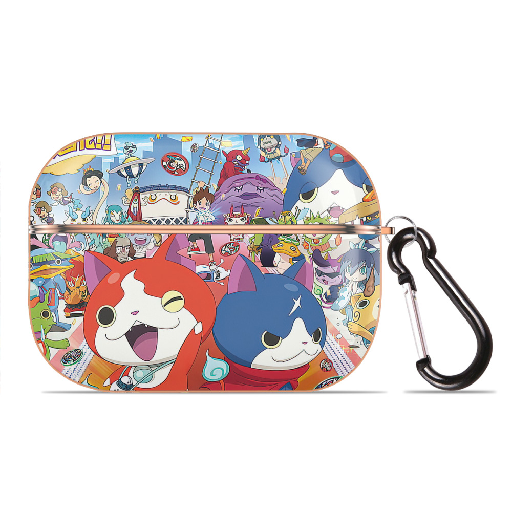 （画像用） 妖怪ウォッチ Yo-kai Watch 【AirPods Pro用】ハードシェル保護ケース｜耐衝撃・防指紋・カラビナ付き商品仕様