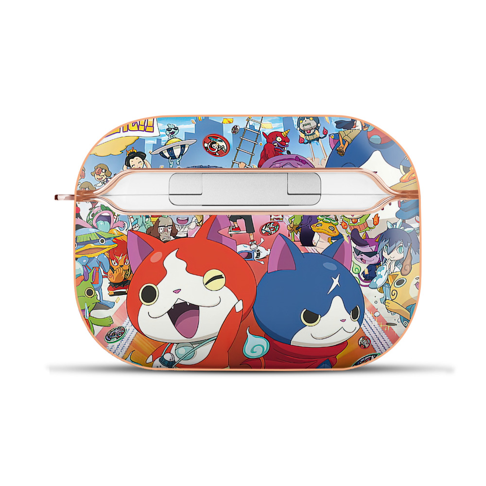 （画像用） 妖怪ウォッチ Yo-kai Watch 【AirPods Pro用】ハードシェル保護ケース｜耐衝撃・防指紋・カラビナ付き商品仕様