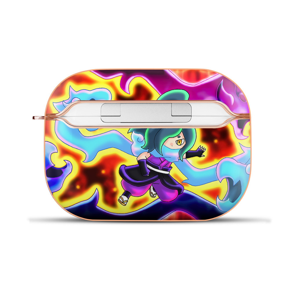 （画像用） 妖怪ウォッチ Yo-kai Watch 【AirPods Pro用】ハードシェル保護ケース｜耐衝撃・防指紋・カラビナ付き商品仕様