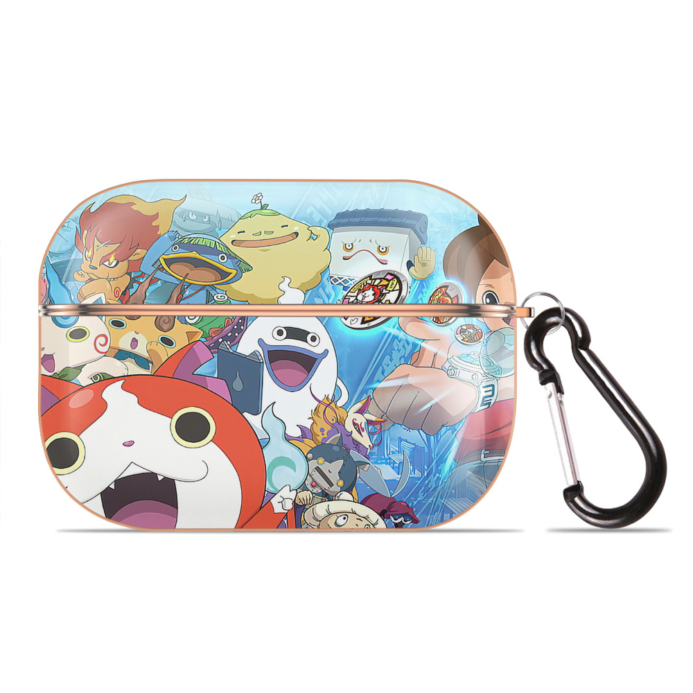 （画像用） 妖怪ウォッチ Yo-kai Watch 【AirPods Pro用】ハードシェル保護ケース｜耐衝撃・防指紋・カラビナ付き商品仕様