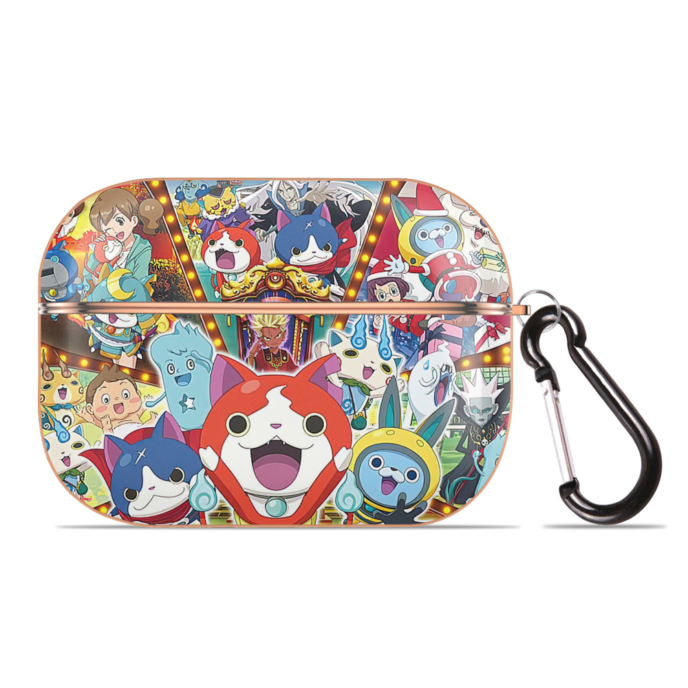 （画像用） 妖怪ウォッチ Yo-kai Watch 【AirPods Pro用】ハードシェル保護ケース｜耐衝撃・防指紋・カラビナ付き商品仕様