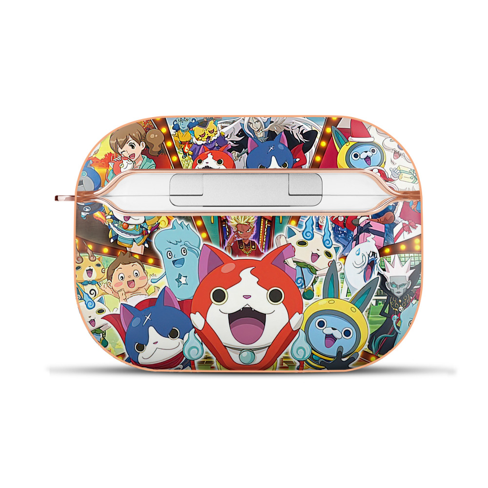 （画像用） 妖怪ウォッチ Yo-kai Watch 【AirPods Pro用】ハードシェル保護ケース｜耐衝撃・防指紋・カラビナ付き商品仕様